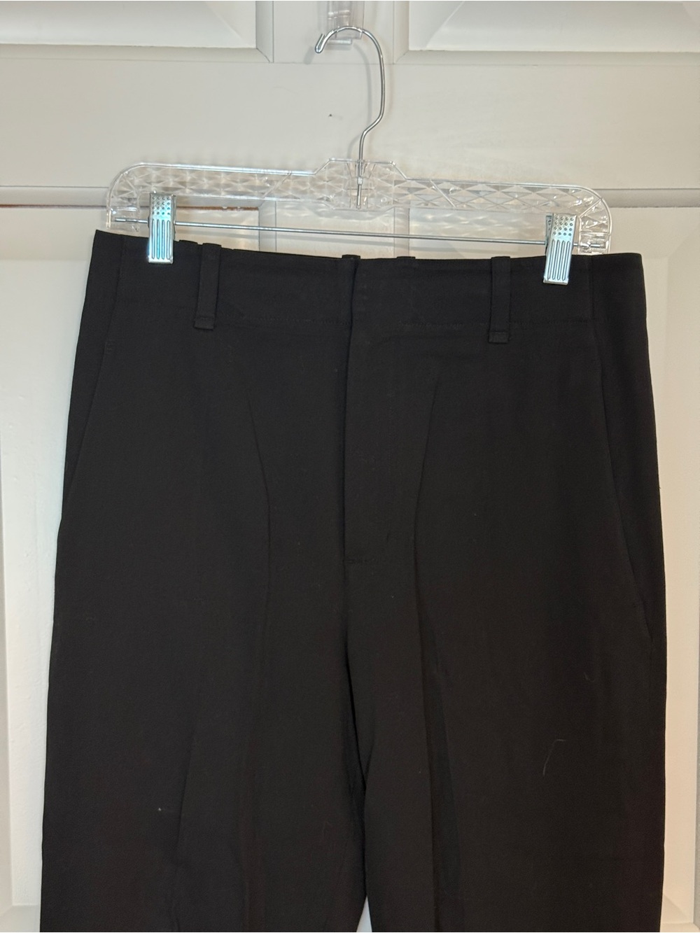 Vince Black Slim Ankle Pants Size 6 Stretch Career Office Trousers 25401 - Picture 3 of 15